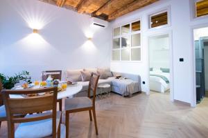 Posezení v ubytování Apartments Allegra