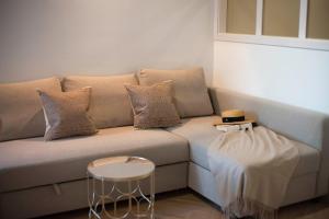 Posezení v ubytování Apartments Allegra