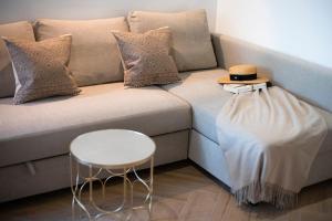 Posezení v ubytování Apartments Allegra