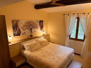 Agriturismo Akasha客房内的一张或多张床位