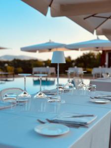 Agriturismo Borgo Imperiale餐厅或其他用餐的地方