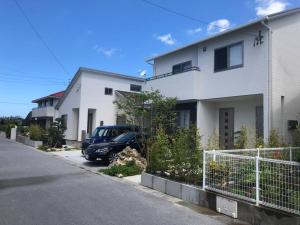 O edifício em que a casa de temporada se localiza