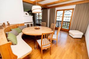 Ruang duduk di City Center Apartment Kitzbühel