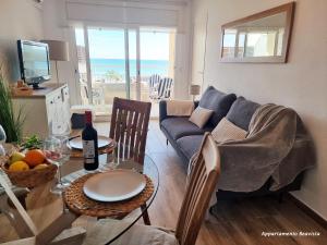Posezení v ubytování Sublime sea view apartement