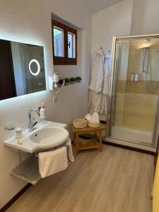 Agriturismo Akasha的一间浴室
