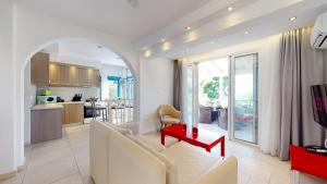 Acrotel Athena Villa的厨房或小厨房