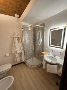 Agriturismo Akasha的一间浴室