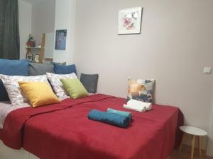 Postel nebo postele na pokoji v ubytování New The Twins Varna Two-Bedroom, Apt 3 at 15 Tsani Ginchev Street, floor 2