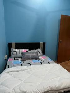 Katil atau katil-katil dalam bilik di Norul Homestay