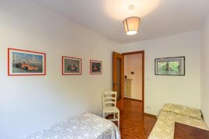 Postel nebo postele na pokoji v ubytování al Timo di Sampeyre