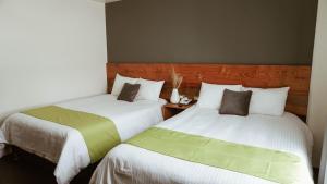 Postel nebo postele na pokoji v ubytování Hotel Brisas Express