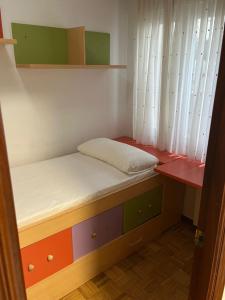 Postel nebo postele na pokoji v ubytování Coqueto apto en Maliaño