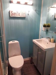 Bathroom sa Casa Monami Leilighet i naturen nær Bergen