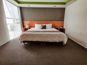 Postel nebo postele na pokoji v ubytování Hotel Brisas Express