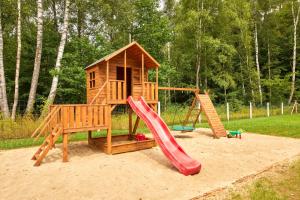 Detský kútik v ubytovaní Apartamenty Białe Brzozy