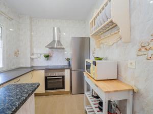 Kuchnia lub aneks kuchenny w obiekcie Cubo´s Finca Mis Seis Soles
