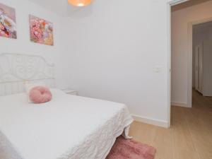 Łóżko lub łóżka w pokoju w obiekcie Cubo´s Finca Mis Seis Soles
