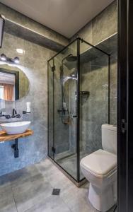 Koupelna v ubytování Galavani By Vintage Hotel Collections