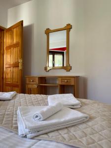 Postel nebo postele na pokoji v ubytování Hill Durmitor