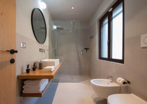 Ванная комната в Villa Opuntia, Moderna villa vista mare in pineta, Santa Margherita di Pula