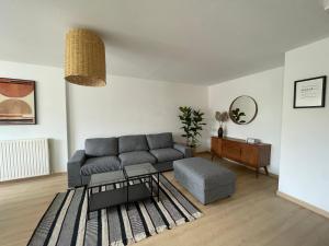 Posezení v ubytování T3 Bohème au cœur de Port Marianne