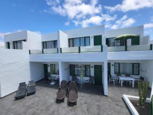 Balkón alebo terasa v ubytovaní Gueldera Apartments