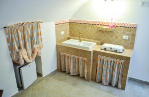 Phòng tắm tại B&B LuiRò