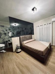 Postel nebo postele na pokoji v ubytování Akropoli Exclusive Room