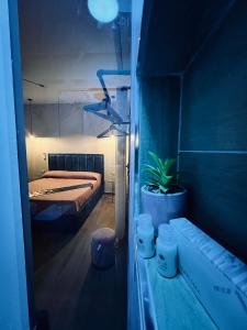 Postel nebo postele na pokoji v ubytování Akropoli Exclusive Room