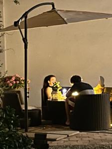 Posezení v ubytování Dépendance La Corte Pizzighettone