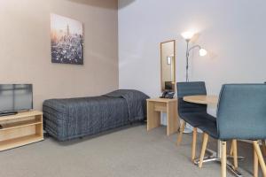 Posezení v ubytování Aztec Motel
