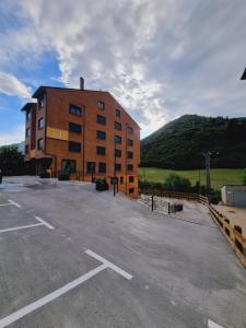 Nespecifikovaný výhled na hory nebo výhled na hory při pohledu z apartmánu