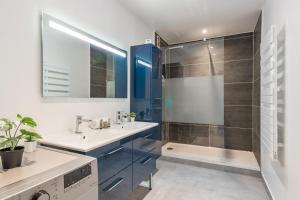 Vannituba majutusasutuses Appartement Chirpaz - Welkeys