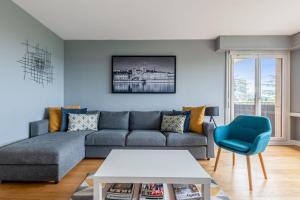 Istumisnurk majutusasutuses Appartement Chirpaz - Welkeys