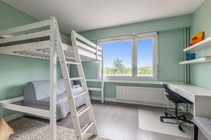 Voodi või voodid majutusasutuse Appartement Chirpaz - Welkeys toas
