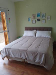 Posteľ alebo postele v izbe v ubytovaní Casa con pileta 4/5 Personas en Potrero De Los Funes,rodeada de sierras,paisajes Y Una Paz Increible!