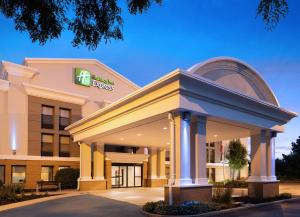 a rendering of a hospital building at Holiday Inn Express Indianapolis Airport, an IHG Hotel in Plainfield