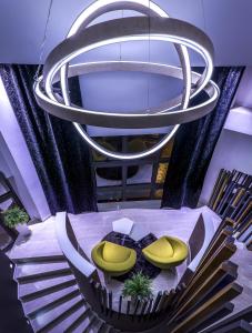 Posezení v ubytování Garni Hotel Eter