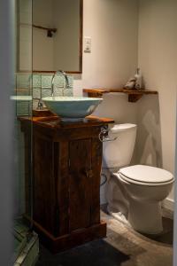 Vannituba majutusasutuses Owl's Nest Suites