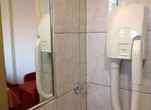 A bathroom at Hotel Pappas