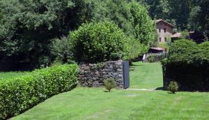 A garden outside Hotel Can Blanc