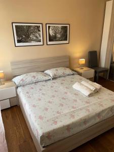 Postel nebo postele na pokoji v ubytování T-Rooms