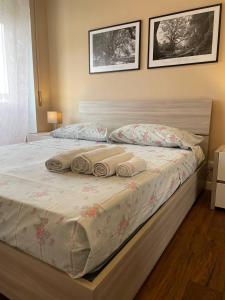 Postel nebo postele na pokoji v ubytování T-Rooms