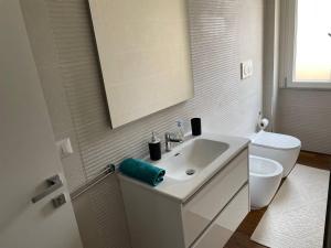 Koupelna v ubytování T-Rooms