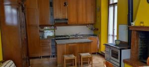 Kuchyň nebo kuchyňský kout v ubytování Casa zia Lidia