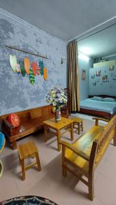 Posezení v ubytování alley homestay_Liễu Giai