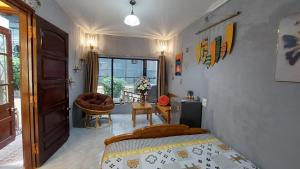 Posezení v ubytování alley homestay_Liễu Giai