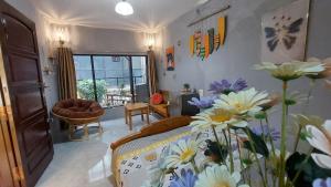 Posezení v ubytování alley homestay_Liễu Giai