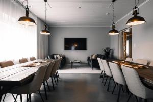 TV a/nebo společenská místnost v ubytování Apukka Resort