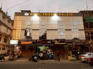 a hotel friends palace on a city street at Hotel Friends Palace in Tezpur